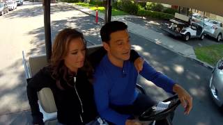 The Exes  Leah Remini dishes on her quotSaved by the Bellquot Kiss [upl. by Erdah]