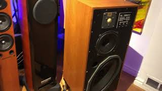 Playing a pair of vintage British Monitor Audio MA3 MKii [upl. by Gall]