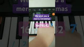 We wish you a merry Christmas piano [upl. by Meggy]