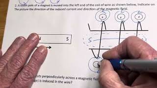 Lenz law worksheet solution [upl. by Florance]