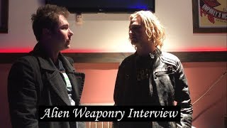 Alien Weaponry interview by Michael Nagy [upl. by Aliekahs680]