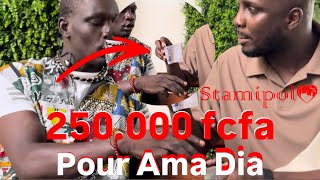 Ama Dia diote na 250000fcfa de la part de Stamipol 😂 mais nena dou mayé… [upl. by Lounge906]