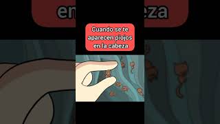 Cuando se te aparece en piojos en la cabeza hilda hildanetflix meme [upl. by Inimak484]