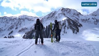 Alpen Freerider im Tiefschnee 06032020 [upl. by Hamitaf]