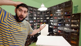 MY NEW 100000 SNEAKER COLLECTION ROOM [upl. by Gable]