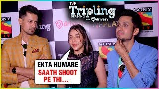 Sumeet Vyas Maanvi Gagroo Amol Parashar Fun Interview Tripling 2 [upl. by Geirk]