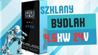 Off Grid SZKLANY inwerter 45kw 24v Na rok 2024 MPSVX4500W Test lifepo4 [upl. by Ardnad]