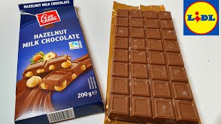 Fin Carre Hazelnut Milk Chocolate LIDL Private Label Review [upl. by Peirsen355]