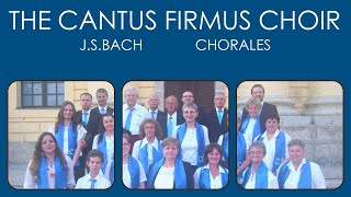 JSBach Six Chorales  The Cantus Firmus Choir Miskolc Hungary Conducted by Sándor Szűcs [upl. by Suirtemed]