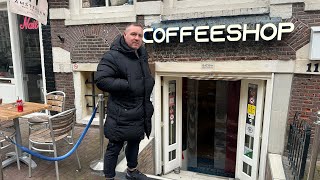 Coffee shops cakes amp waffles  Life on the streets of AMSTERDAM [upl. by Einaffit96]