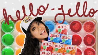 How to make Jello Shots  Perfect Jello Shot Recipe baddie approved [upl. by Arorua]