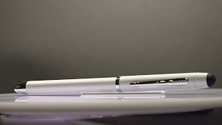 CROSS Tech 3 Stylus Pearl White MultiFunction Pen [upl. by Ecnadnac]