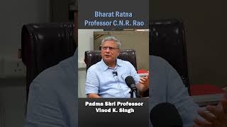 Bharat Ratna CNR Rao  IIT Kanpur Professor [upl. by Wehttam328]