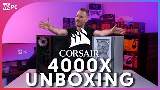 CORSAIR iCUE 4000X RGB Unboxing amp Review [upl. by Lussi]