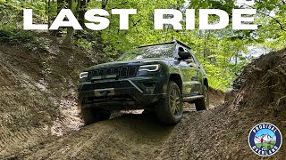 Last time Off Road for our Jeep Grand Cherokee Trailhawk [upl. by Hedwiga]