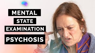 Psychosis Schizophrenia  Mental State Examination MSE  OSCE Guide  SCA Case  UKMLA  CPSA [upl. by Alimhaj312]