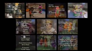 Barney Remix Credits With Barney Songs Pitch Version Mashup2 [upl. by Gottuard]