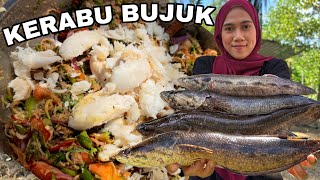 KERABU BUJUK  RAMAI TAKTAHU IKAN DI MASAK MACAMNI SANGAT SEDAP 😍 [upl. by Jorrie]