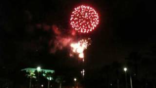 Galveston Moody Gardens Fireworks [upl. by Ferris]