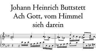 Buttstett  Ach Gott vom Himmel sieh darein  Baumeister Organ Maihingen Hauptwerk [upl. by Ydiarf]