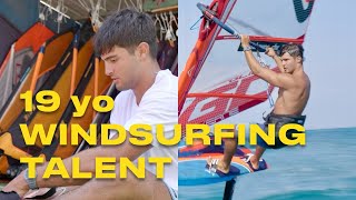 19YearOld Cypriot Windsurfers Olympic Quest [upl. by Sherrill]