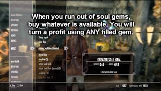 Skyrim TS  4  Making Gold Easy  Legit  Smithing Enchanting Money Guide [upl. by Frederico]