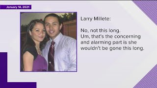 News 8 interviewed Larry Millete husband of Maya Millete back on Jan 14 [upl. by Alegnad]