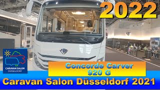 2022 Concorde Carver 920 G Luxury RV walkaround Caravan Salon Düsseldorf 2021 [upl. by Ennaharas65]