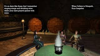 On Days Like These Quincy Jones with lyrics on The Lord of the Rings Online Instruments [upl. by Aerdnad276]