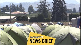 A look at base camp for BCWS firefighters [upl. by Atinaw]