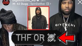 Lil Durk affiliate THF Zoo Reacts Losing THF TP [upl. by Nnyleve531]