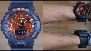 CASIO GSHOCK GA800BR1A SPECIAL COLOR  UNBOXING [upl. by Irrab]