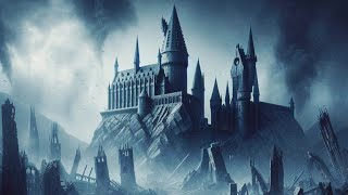 Dark Hogwarts Castle Ambience harrypotter hogwarts hogwartslegacy darkambient castle horror [upl. by Aytac]