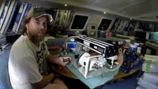 Sailboat Refit  Episode 5  Watermaker Build amp 840 Watts of Solar Power [upl. by Akkimat]