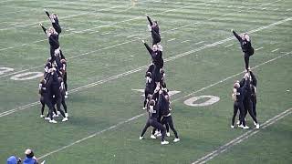 Carabins de l’Université de Montréal cheerleaders perform during playoff game vs McGill 11219 [upl. by Trebleht]