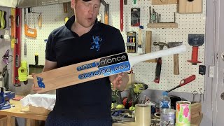 Is that a New Balance 1080 cricket bat Full cricket bat refurbishment including a rehandle [upl. by Adnelg]