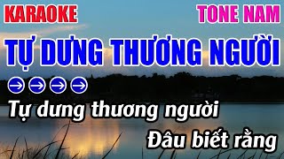 Tự Dưng Thương Người Karaoke Tone Nam  Am  Karaoke 9999  Beat Mới [upl. by Onibas100]