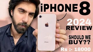 iPhone 8 in 2024  After 7 Years Review  Price amp Clear Details [upl. by Regen644]