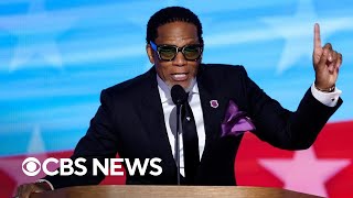 DL Hughley addresses Democratic National Convention [upl. by Akinohs]