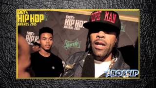 Redman Says Keith Murray Rap Battle Was Hilarious  BET Hip Hop Awards 2015 [upl. by Eelegna]