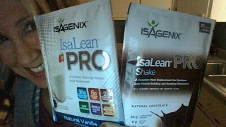 Isagenix IsaLean Pro Shake  Chocolate amp Vanilla [upl. by Sirrah465]