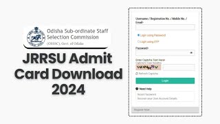 OSSSC CRE Prelims Admit Card 2024 Check RI ARI AMIN Exam Dates amp Download Hall Ticket [upl. by Odraude]