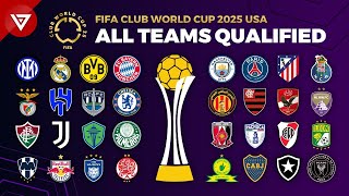 🔴 FIFA CLUB WORLD CUP 2025 ALL TEAMS QUALIFIED [upl. by Feer958]