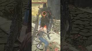 dark souls 3 parrying Ringed Knight Paired Greatswords shorts ds3 [upl. by Derrek]