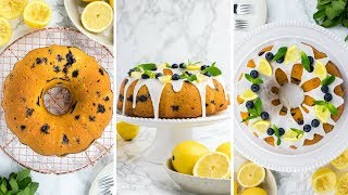 Lemon Blueberry Bundt Cake [upl. by Nyhagen994]