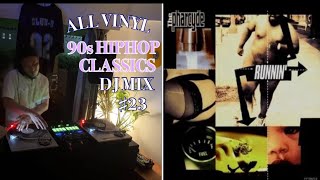 ALLVINYL DJMIX ♯23 90s HIPHOP CLASSICS MIX by DJ ZURU [upl. by Noside]