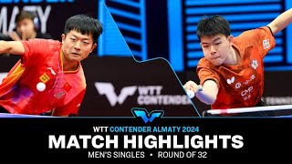 Yuan Licen vs Kao ChengJui  MS R32  WTT Contender Almaty 2024 [upl. by Airamak]