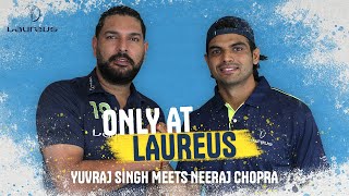 Neeraj Chopra and Yuvraj Singh in conversation  Only at Laureus [upl. by Farmelo829]