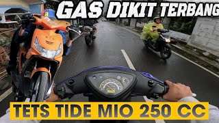 PERTAMA KALI TEST RIDE MIO 250 CC ‼️ GAS DIKIT TERBANG [upl. by Ysdnil]