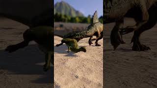 Spinoraptor vs Dryosaurus  JWE2 mod [upl. by Benedix317]